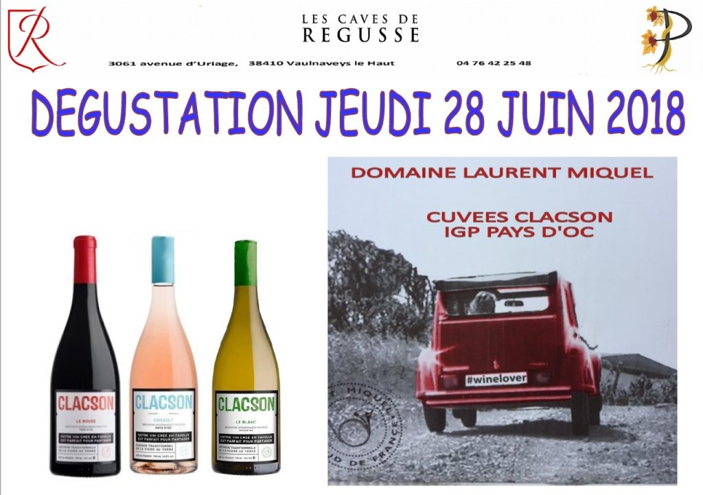 20180628 DEGUSTATION CLACSON