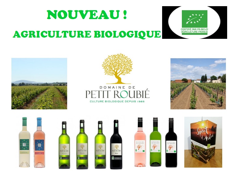 LE PETIT ROUBIE : NOUVELLE GAMME BIO